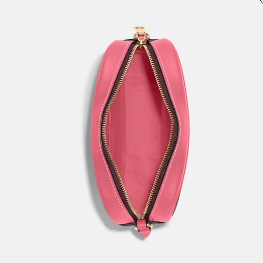 Coach Jamie Wristlet In Signature Canvas With Varsity Motif
IM/Brown/Watermelon - Picture 2 of 16